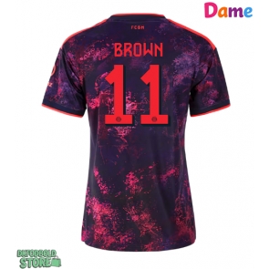 Bayern Munich Nathaniel Brown #11 Replika Tredjetrøje Dame 2026-27 Kortærmet